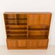 Danish mid century modular bookcase in teak by Poul Hundevad , Denmark