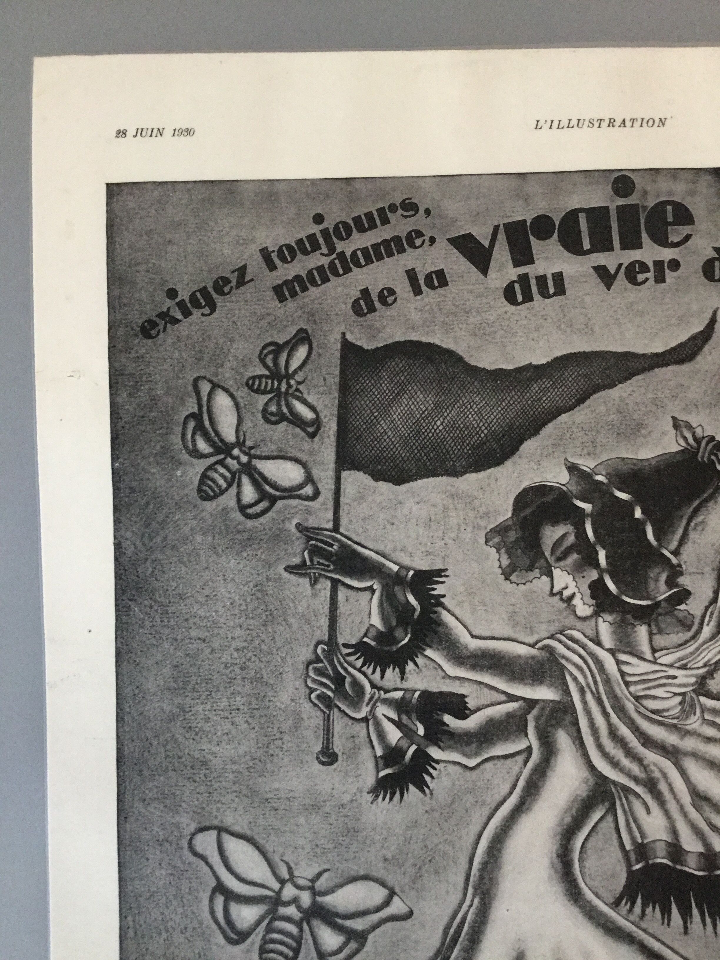 Vintage advertising to be framed