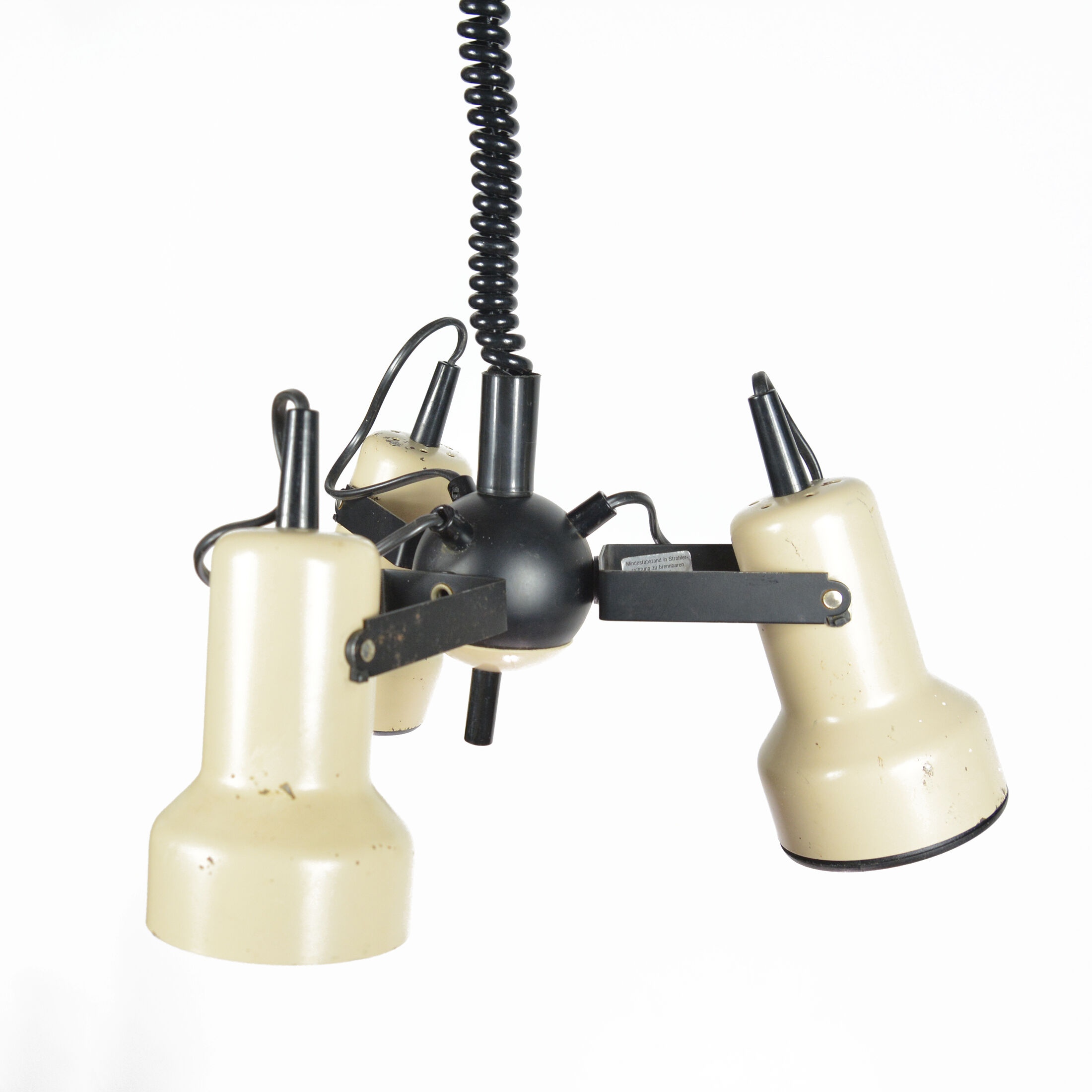 1970s space age pendant lamp Richard Essig Besigheim, Germany