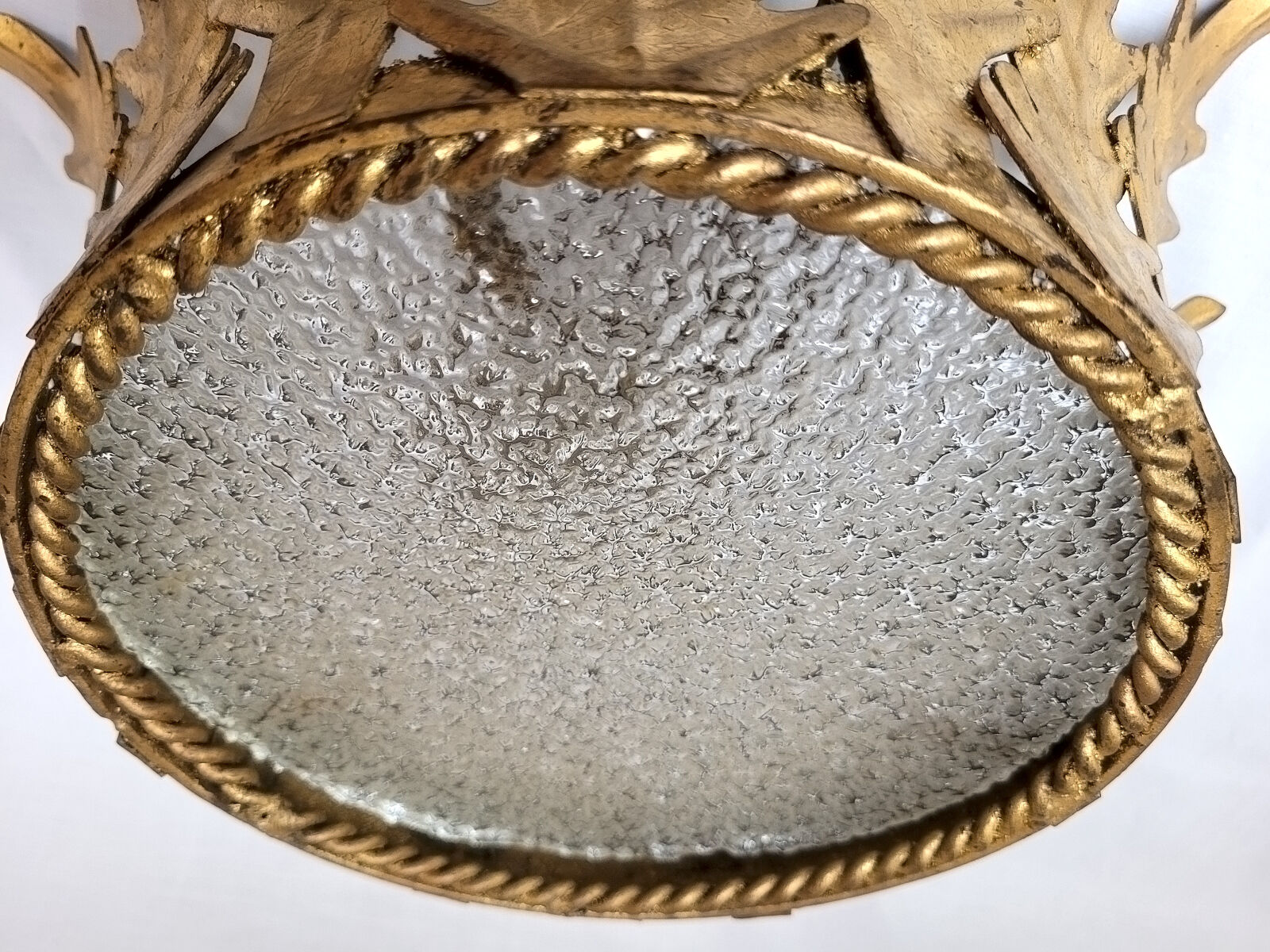 Plafonnier soleil vintage