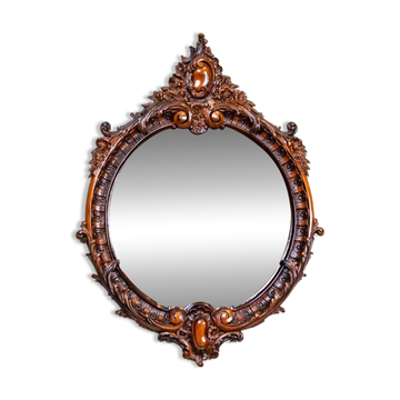 Rococo Revival Style Mirror, 1950s