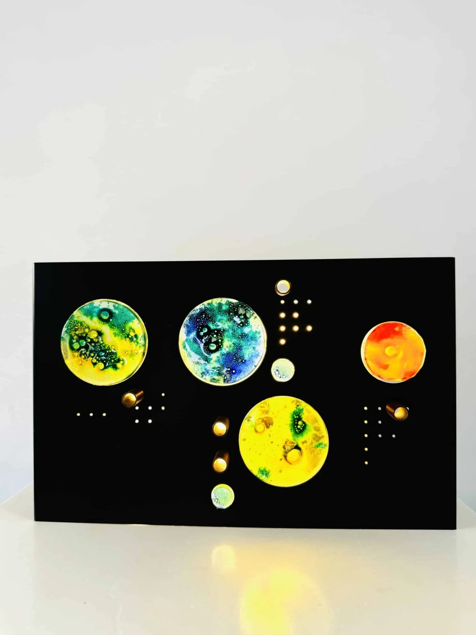 C-1701 Collage Wall Lamp By Willem Van Oyen For Raak Amsterdam, The Netherlands 1960S