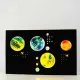 C-1701 Collage Wall Lamp By Willem Van Oyen For Raak Amsterdam, The Netherlands 1960S
