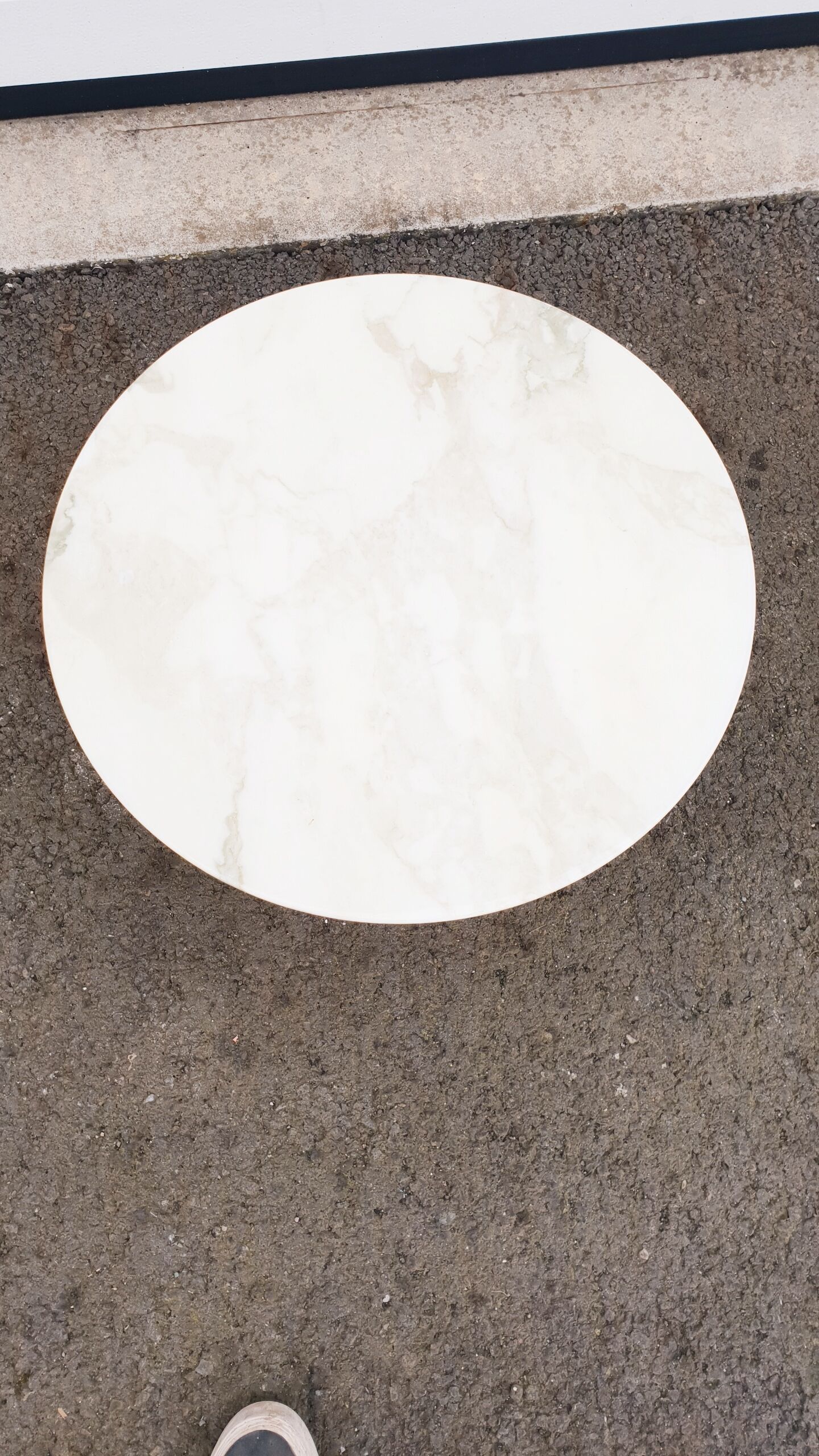 Vintage marble coffee table