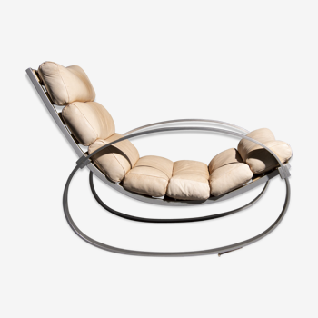 Rocking-chair Hans Kaufeld des années 70