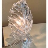 Barovier & Toso Murano Glass Leaf Lamp