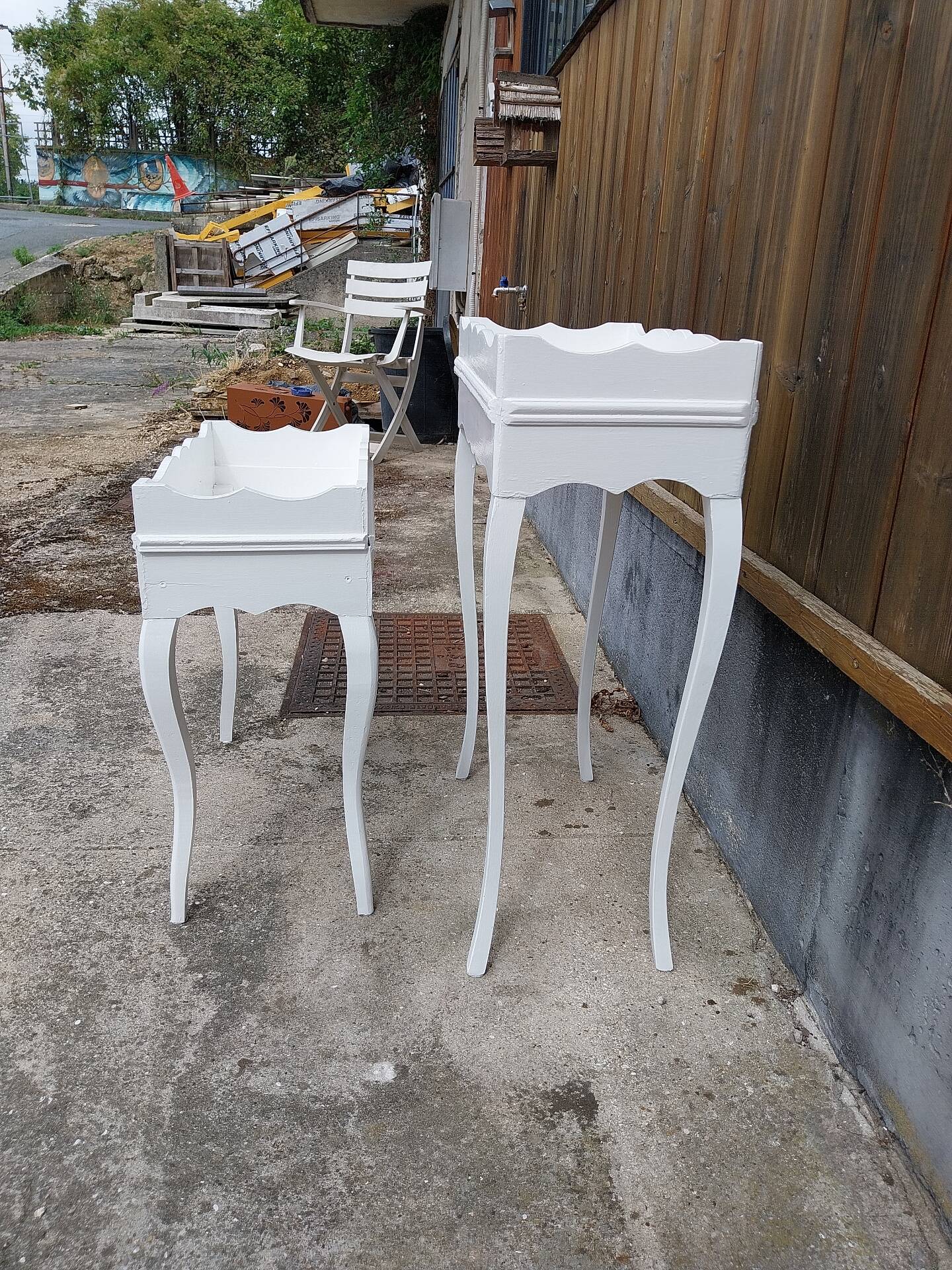 Jardinières en bois