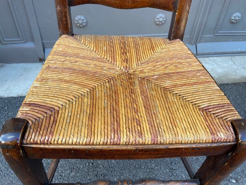 2 bistro chairs 1930 Alsace