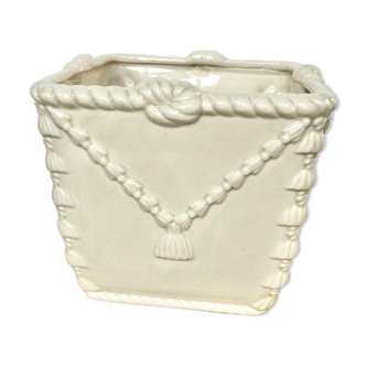 Slip ceramic pot cover