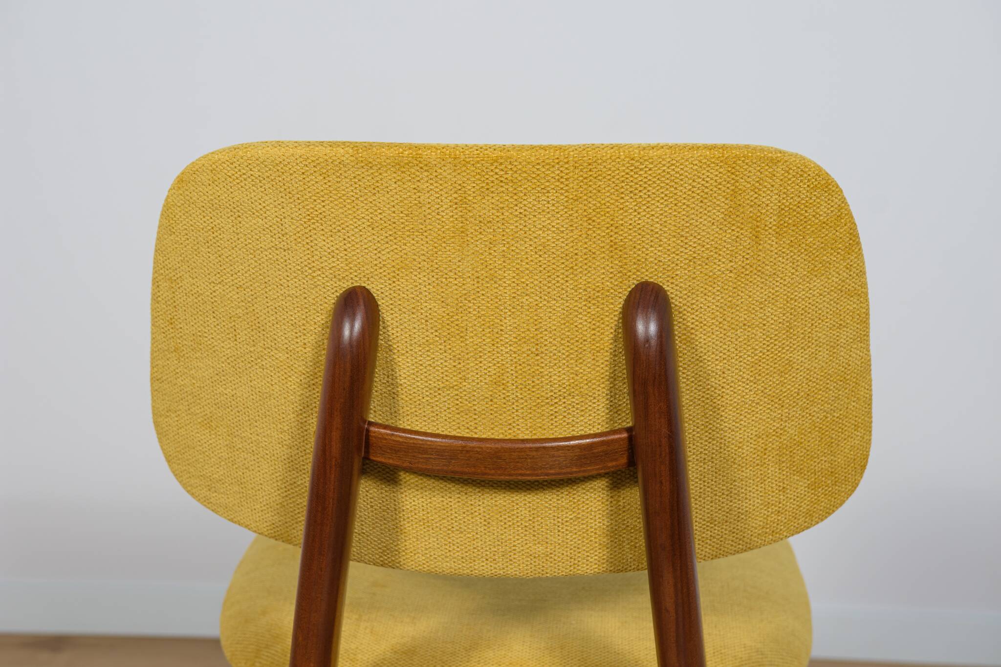 Mid-Century Teak Dining Chairs  Scissor by Louis van Teefelen for Wébé, Netherlands, 1950s, Set of 4