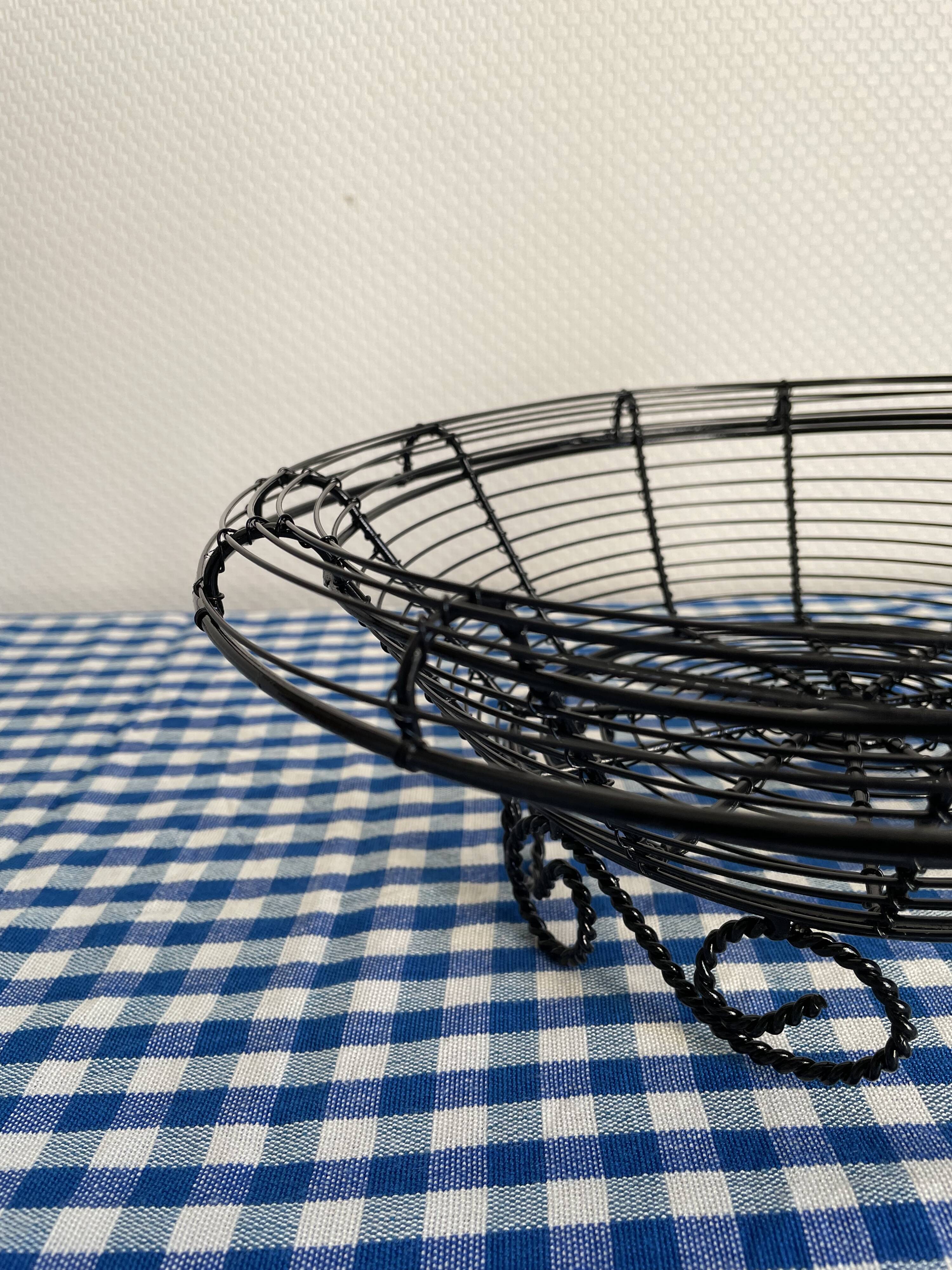 Wired metal basket