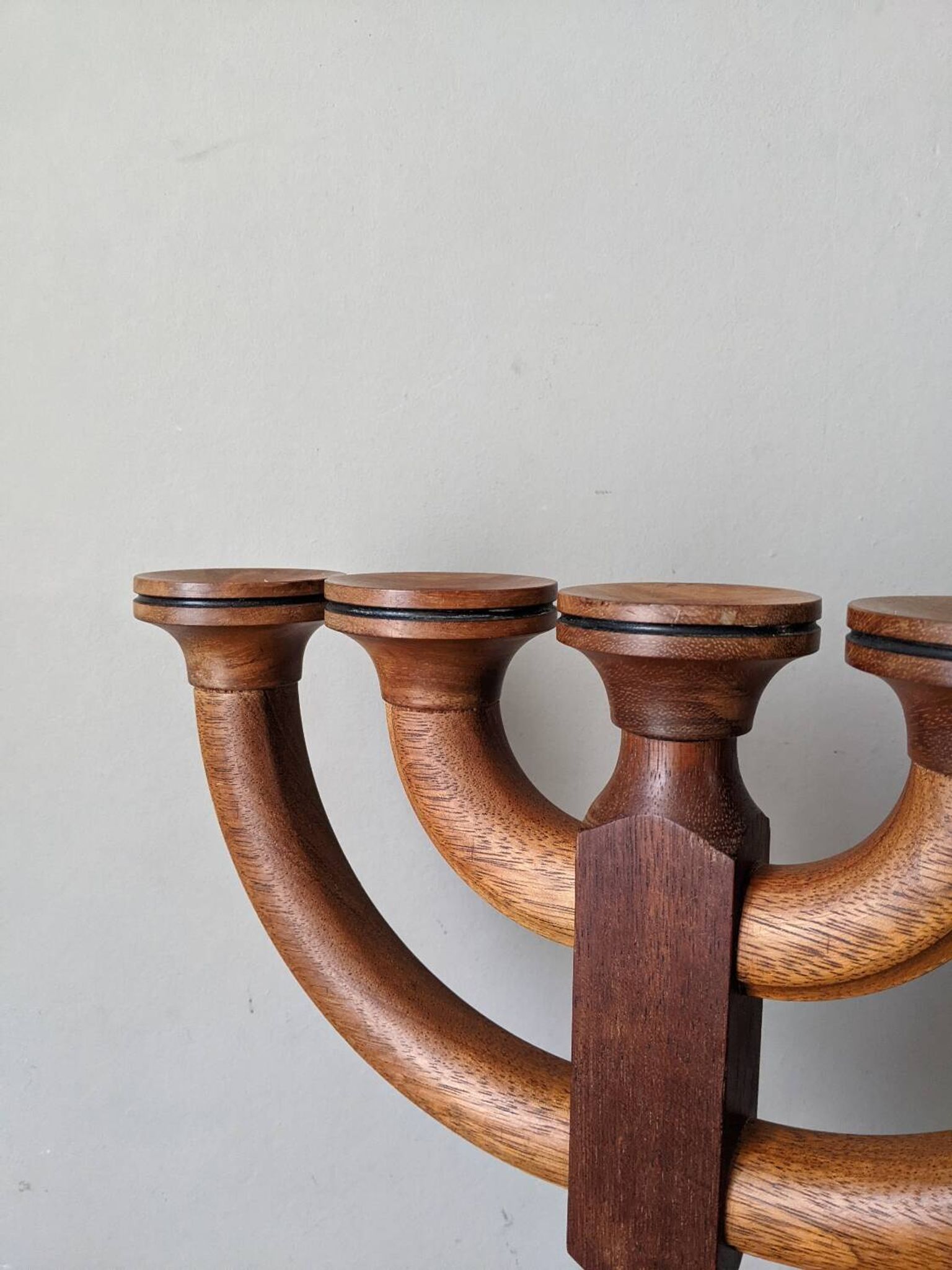 Chandelier en bois décoration campagne scandinave