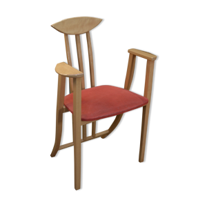 fauteuil vintage en hêtre - assise