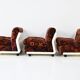 Set of 3 Amanta Armchairs by Mario Bellini for C&B Italia, 1960s