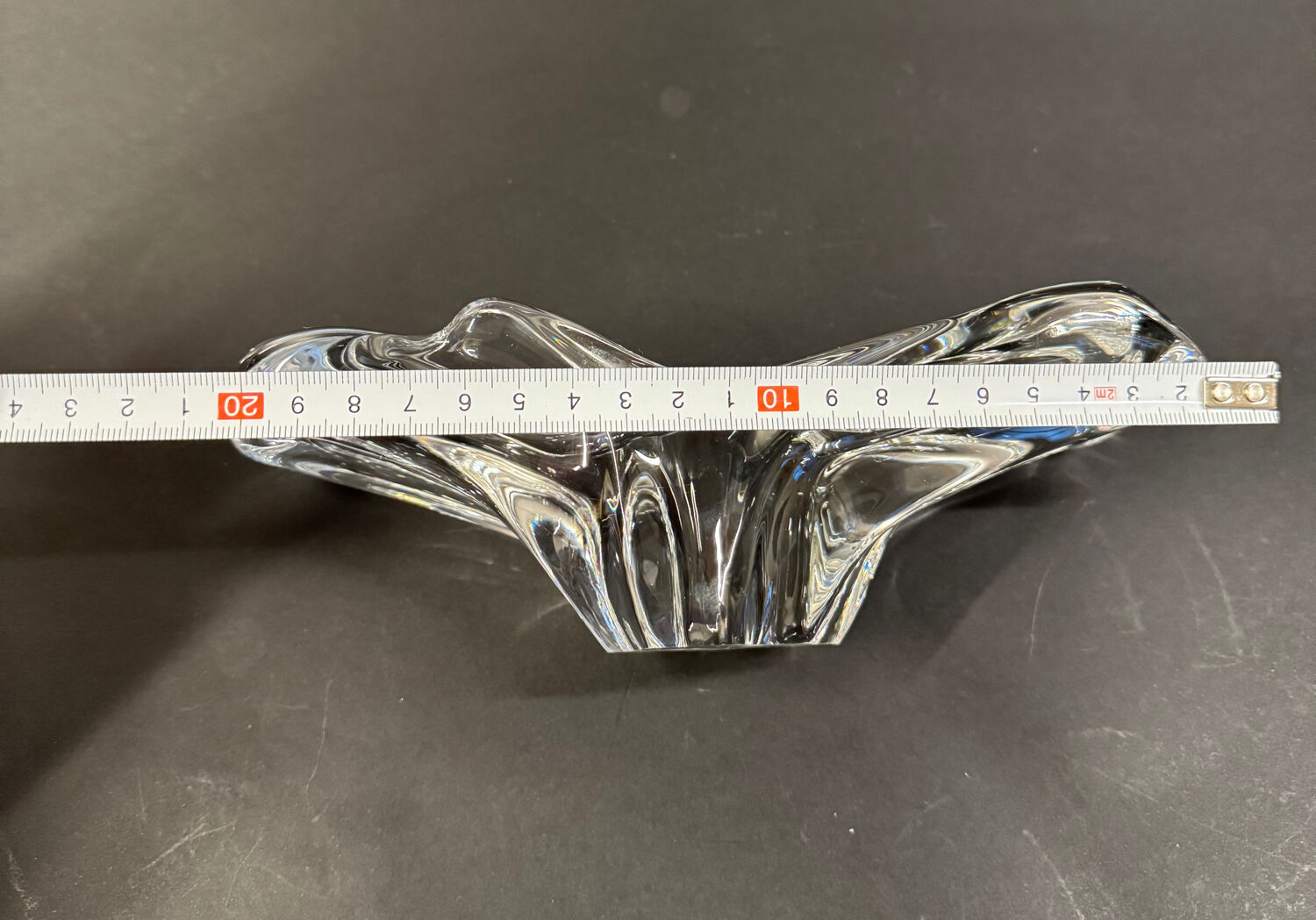 Vide-poche / cendrier en cristal – Baccarat, modèle Avila