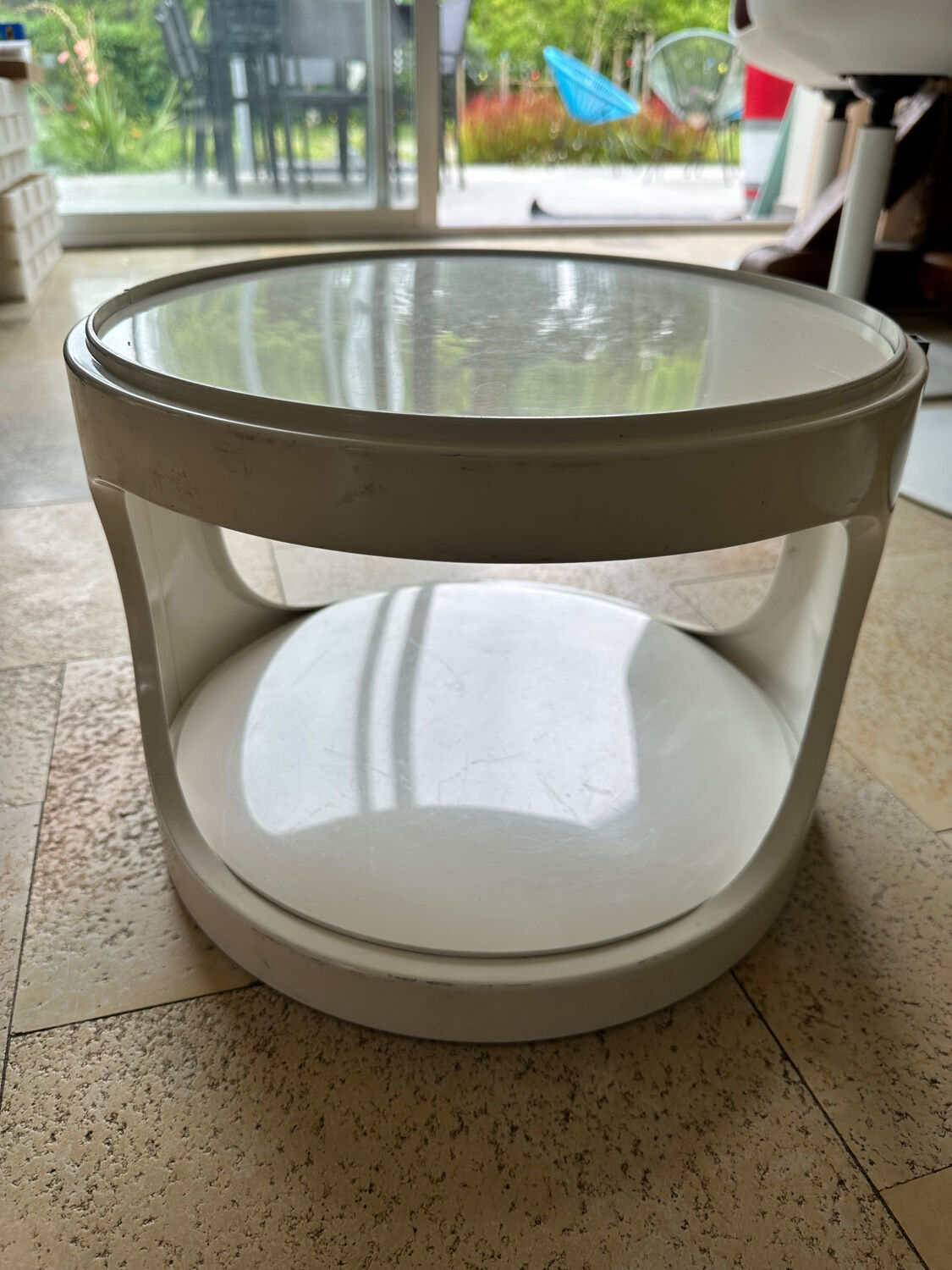 Vintage bedside table