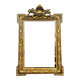 Miroir doré époque Napoléon III vers 1850-1880, 122x82 cm