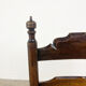Antique oak wooden farmhouse armchair with cane seat Zutphen