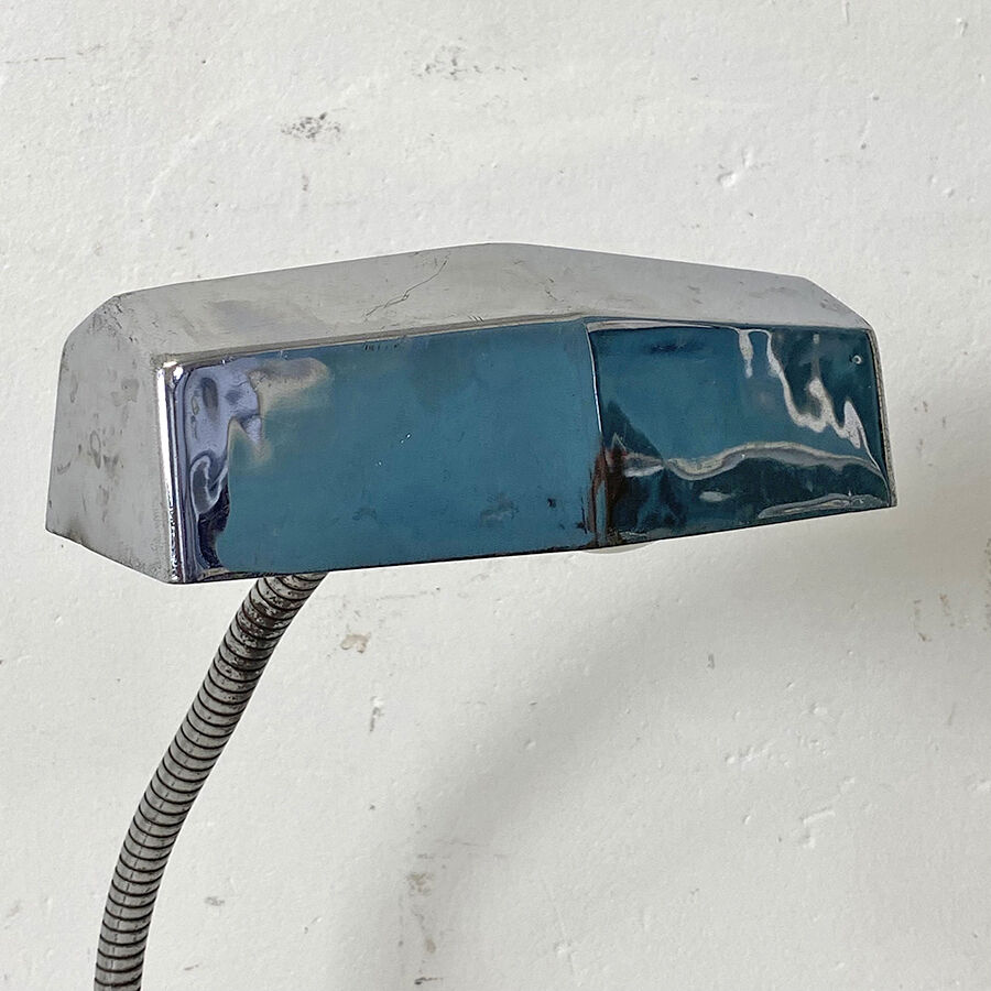 Desk lamp vintage chrome 50's