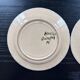 Paire d’assiettes Henriot Quimper