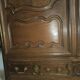 Lorraine wardrobe in solid oak from the 18th century.