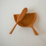 Wooden table shovel and sweeper