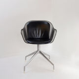 Vintage Italian swivel armchair "Iuta" by Antonio Citterio for B&B Italia