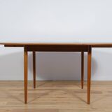 Mid-Century Teak Danish Round Dining Table, 1970s