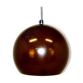 Metal spherical hanging lamp, Sweden, 1970