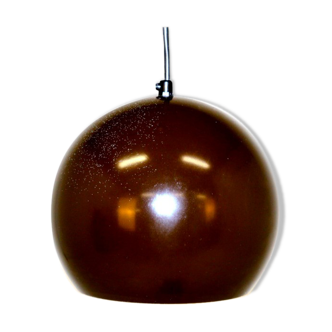 Metal spherical hanging lamp, Sweden, 1970