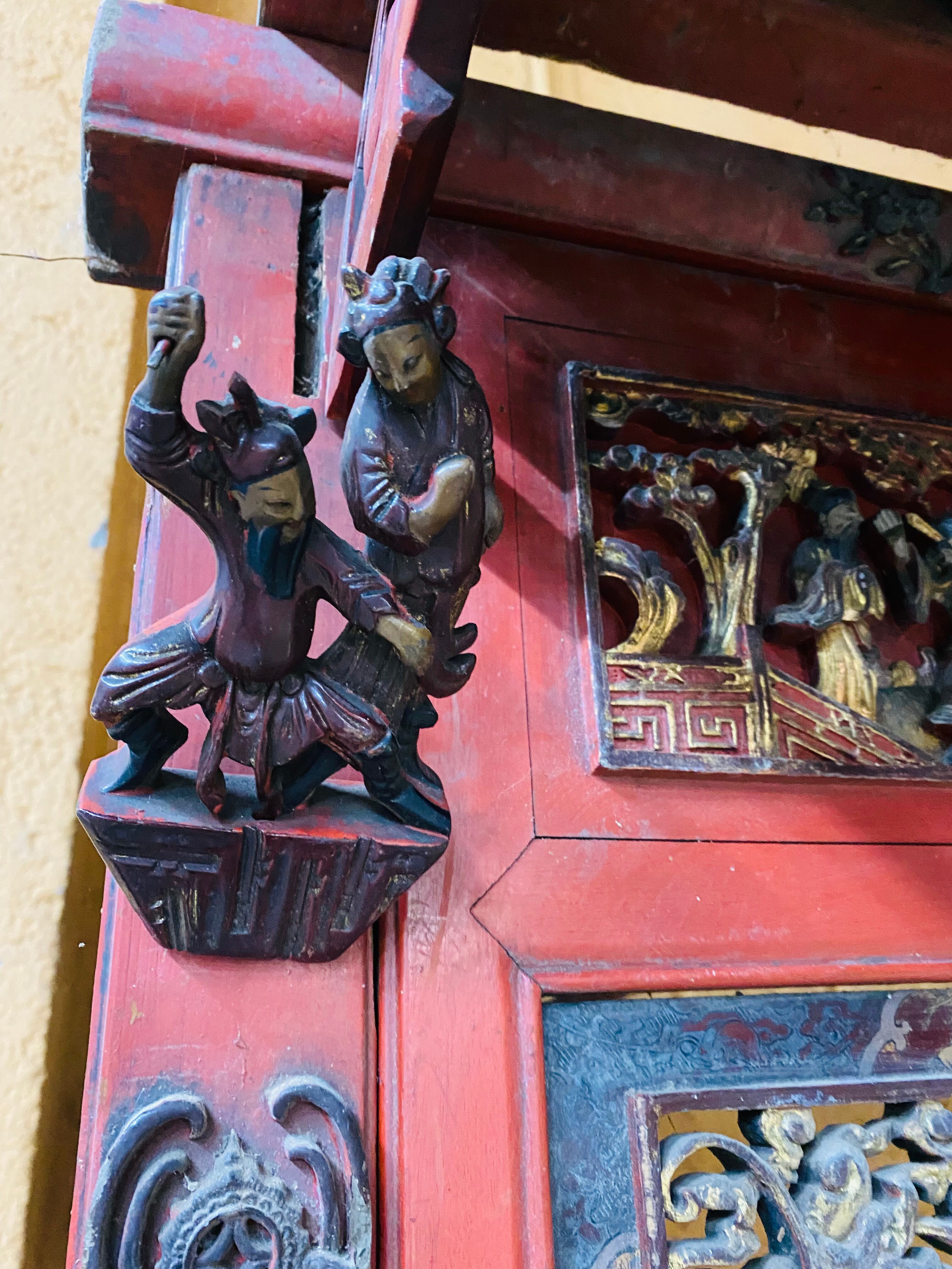 Lit chinois 19 éme siècle
