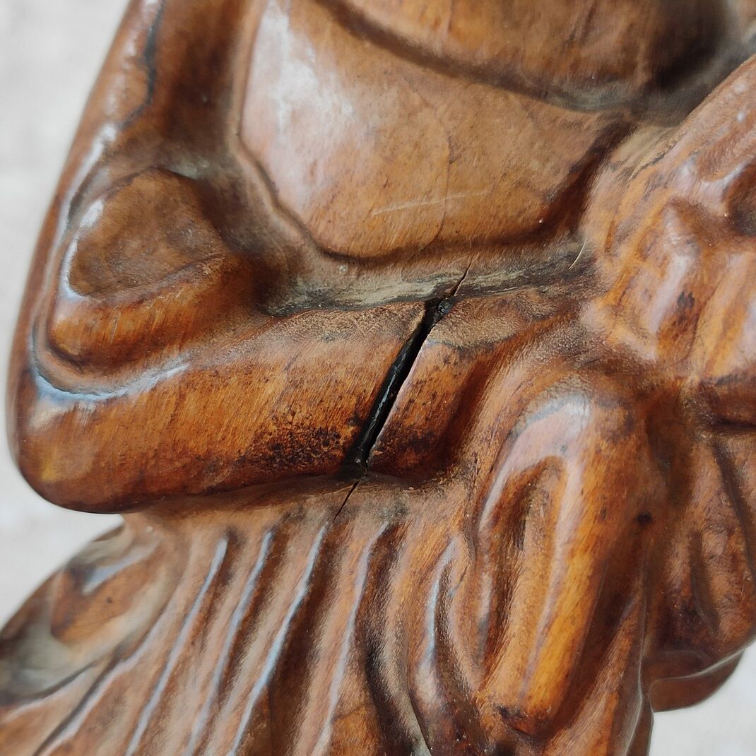 Virgin and Child Wood