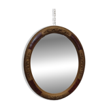 Miroir ovale vintage