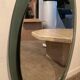 Vintage smoked glass mirror from the 70s