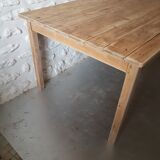 Restored farm table