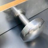 Vintage chrome metal wall hook