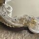 Murano glass mirror wall light