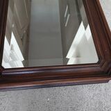 Bevelled octagonal mirror