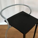 Pair of designer bar/kitchen stools "Rio", PASCAL MOURGUE for ARTELANO