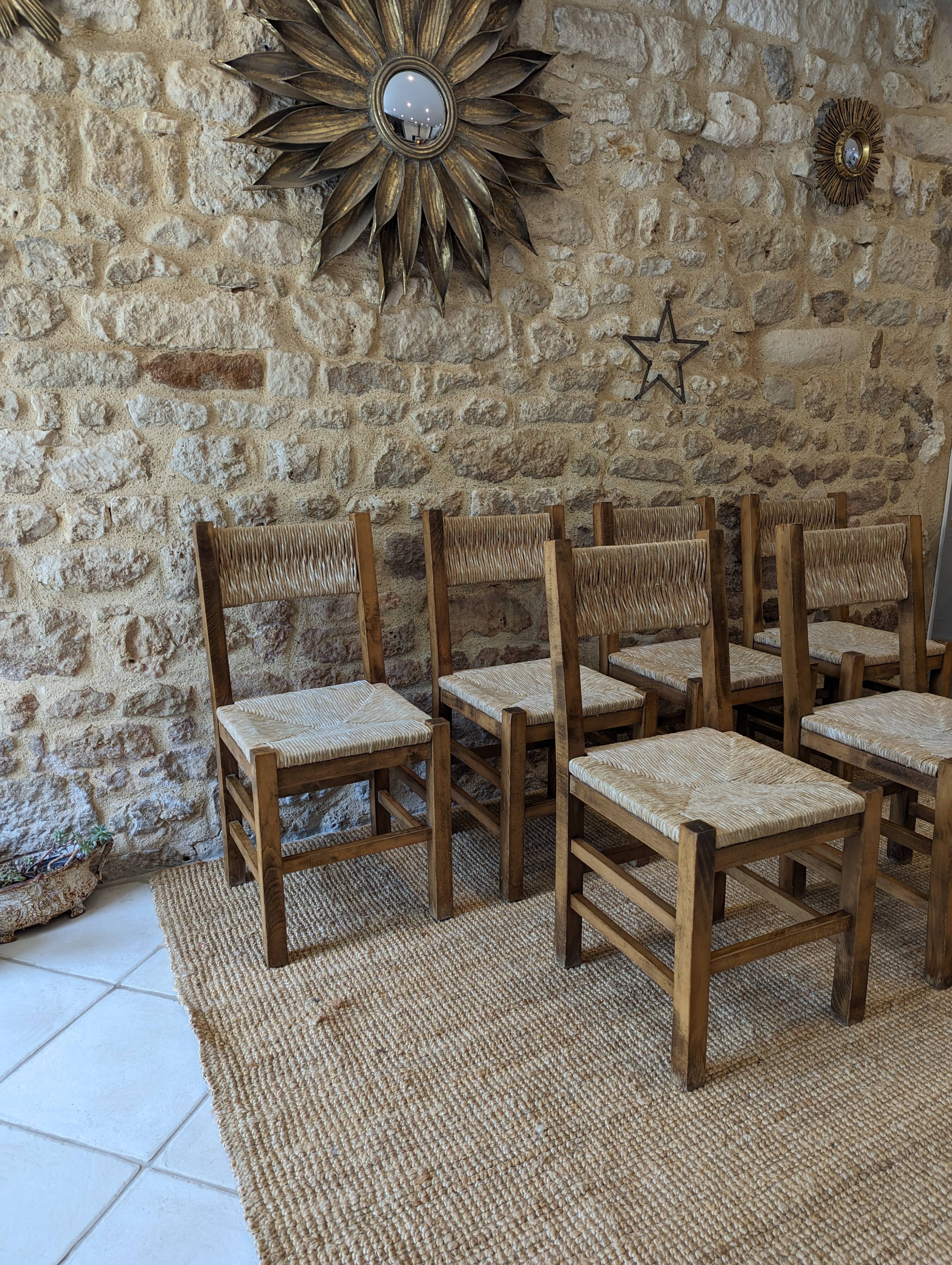 Chaises brutaliste