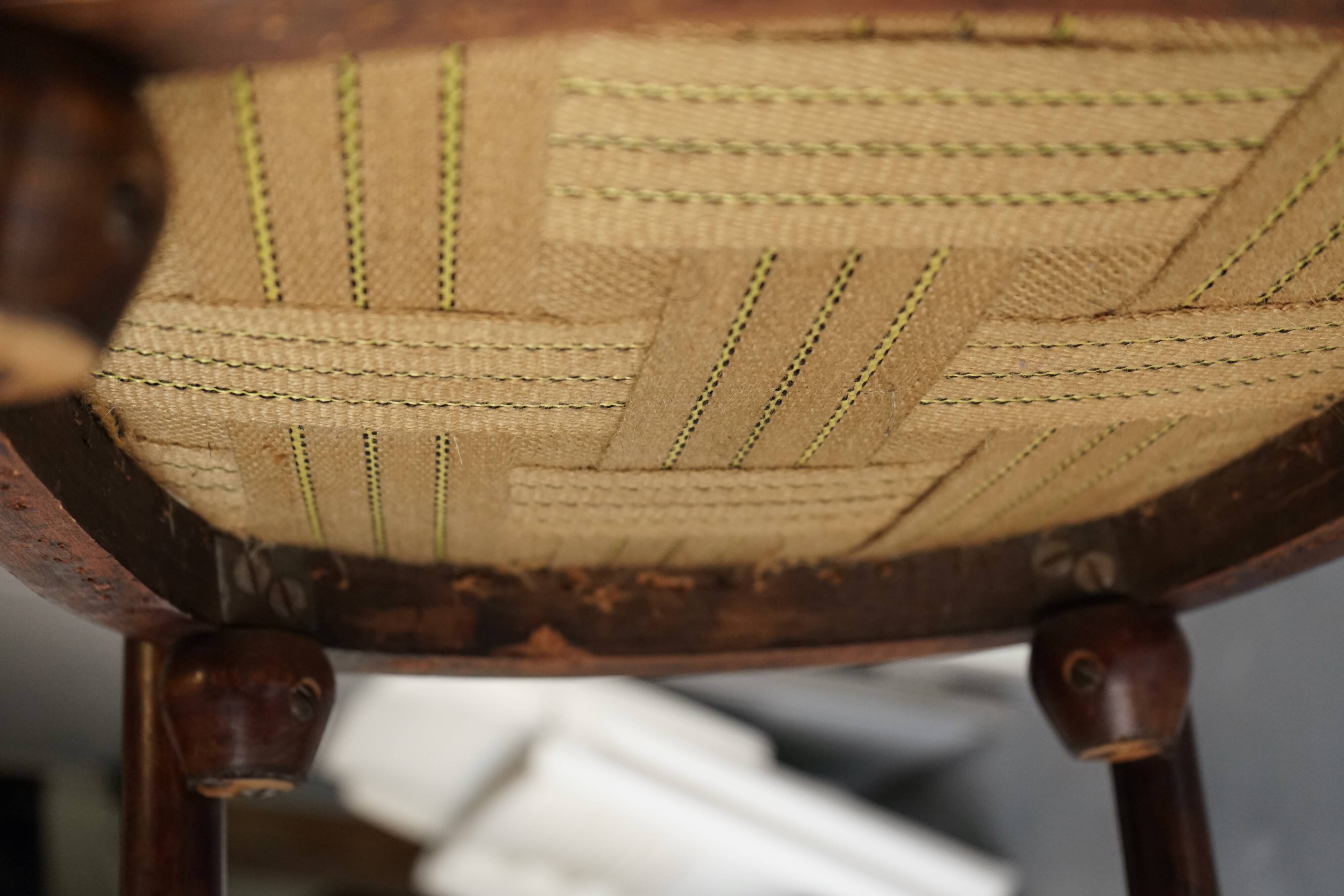 Secessionist Chair attributed to Josef Hoffmann, 1920s