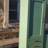 Vintage parisian wooden slip-up