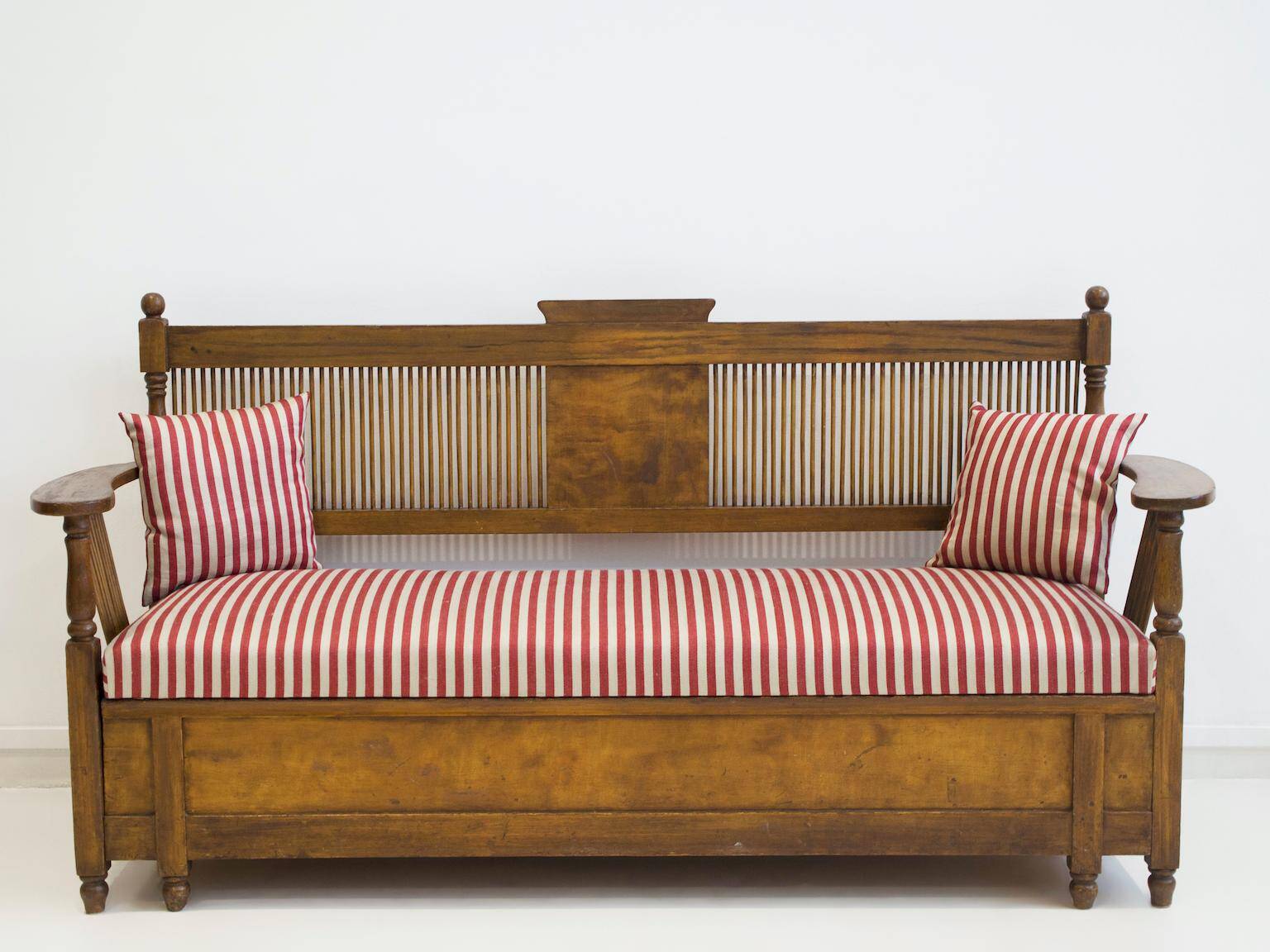 Swedish wooden sofa designed by Carl Westman