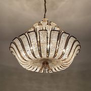 Crystal Glass Chandelier by Palwa