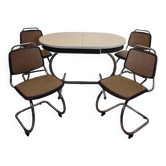 Ensemble salle à manger vintage années 70/80