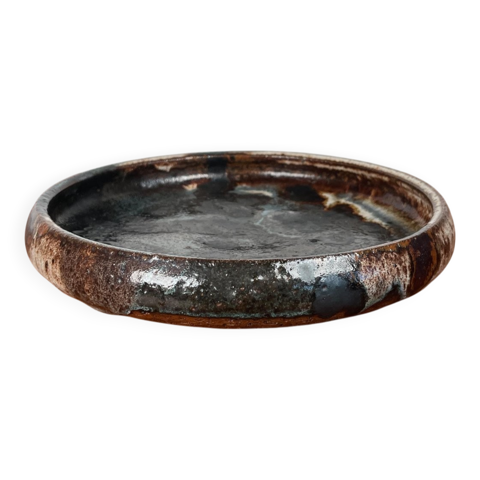 Bowl by Studio of Danish Brutalist Mid-Century Pottery by Jim & Henny Waldorff, Svaneke, Bornholm, 1960s