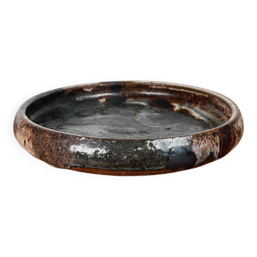 Bol de Studio de Poterie Danois Brutaliste Moderne du Milieu du Siècle par Jim & Henny Waldorff, Svaneke, Bornholm, 1960s