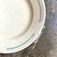 5 flat plates Gien in iron earth, service "Rivoli"
