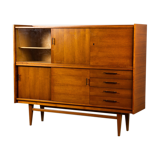High wooden and glass line of the 60s