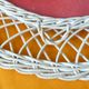 Rattan mirror of the 1960s 40cm